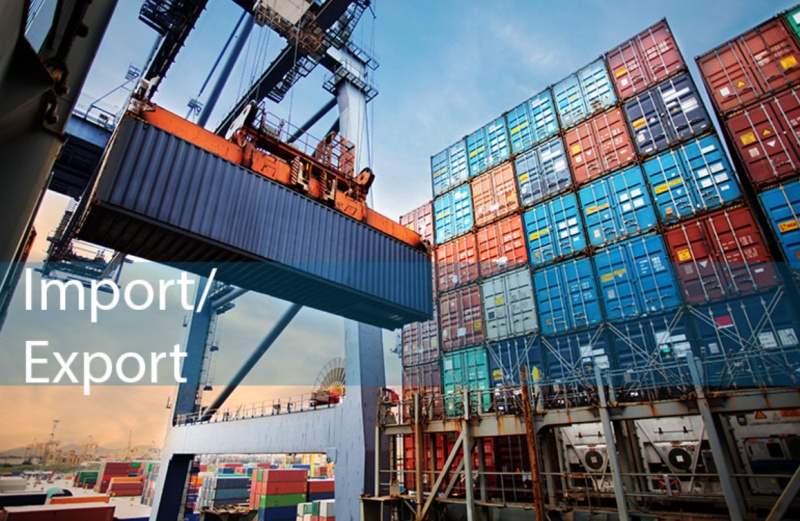 Import and export sea freight